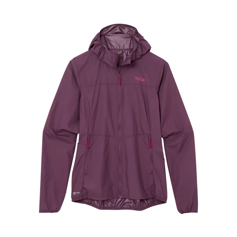 Rab Women's Windgather Hoody Mulberry