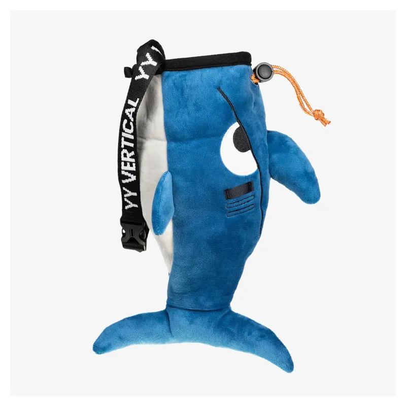 YY Vertical Shark Blue Chalk Bag
