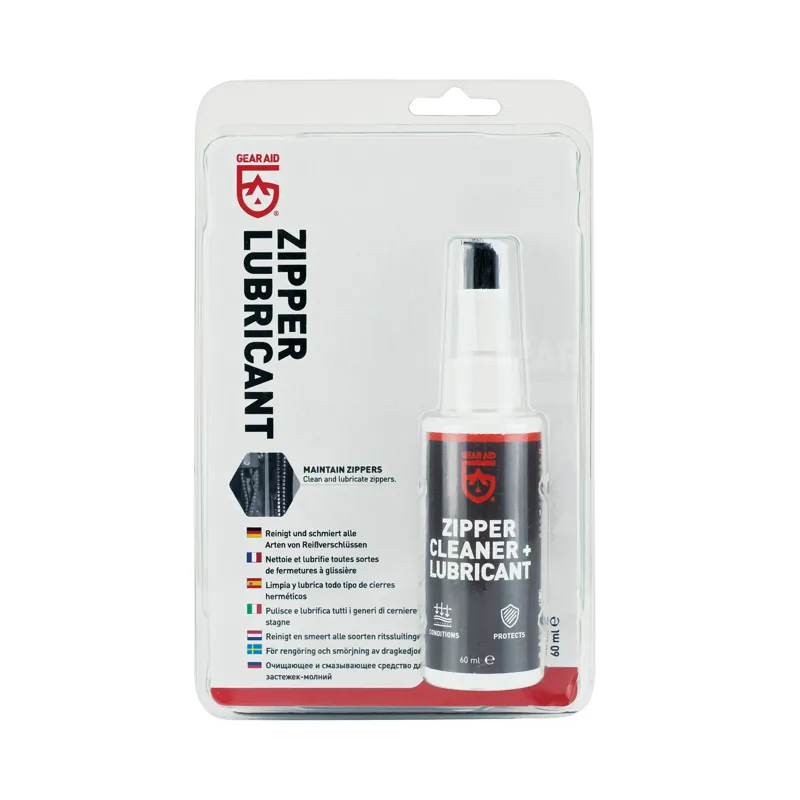 Gear Aid Zip Cleaner and Lubricant 60ml