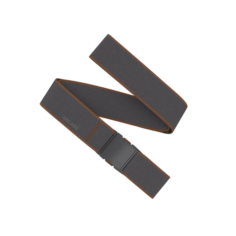 Arcade Belts Unisex Carto A2 Stretch Belt Charcoal Saddle 