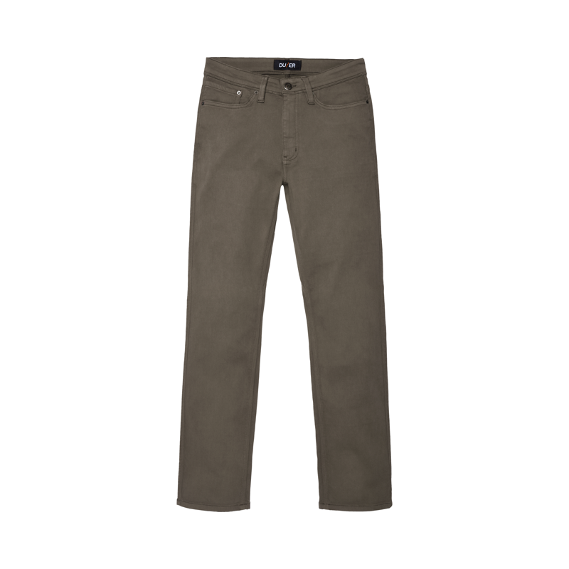 Duer Men's No Sweat Straight Pants Gull