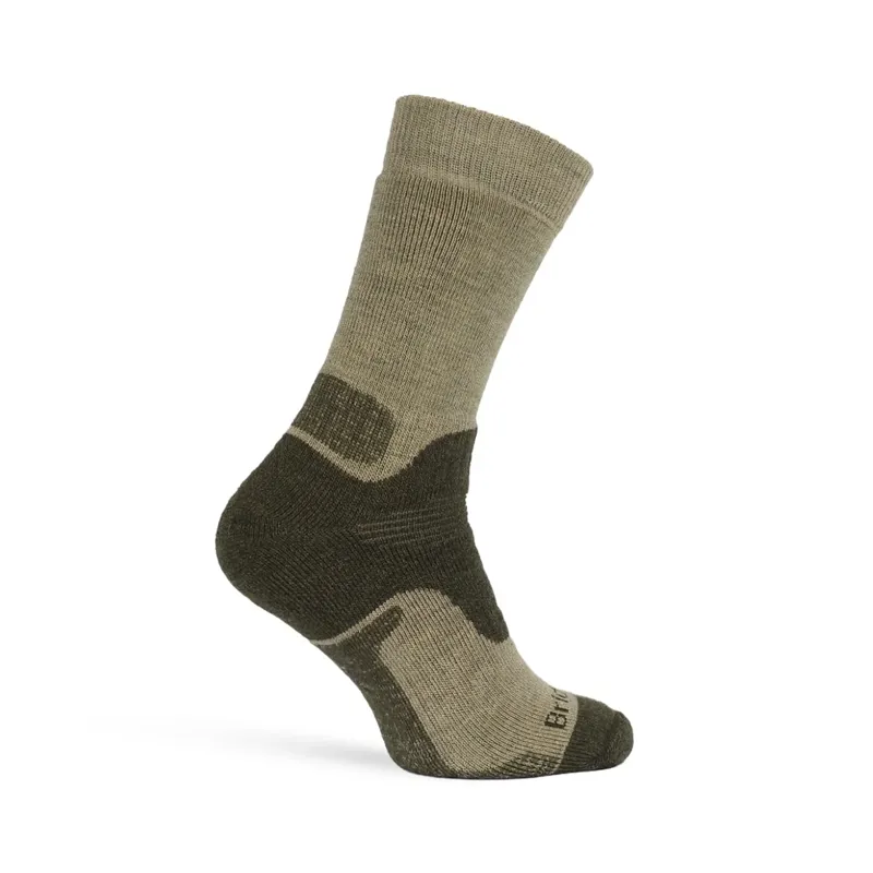 Bridgedale Mens Hike Midweight Merino Socks Olive