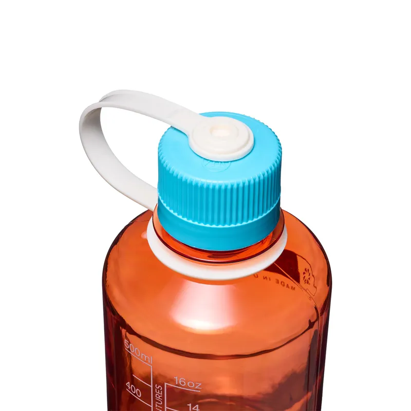 Nalgene Narrow Mouth 500ml Tritan Renew Flame/Blue Atoll-2