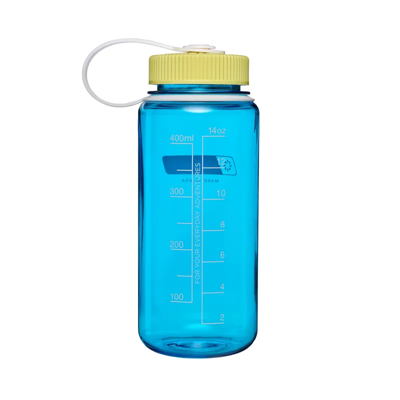 Nalgene Wide Mouth Tritan Renew Bottle 500ml Blue Atoll/Endive-1