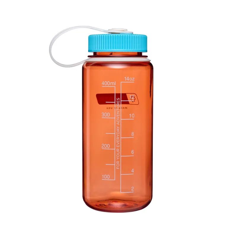Nalgene Wide Mouth Tritan Renew Bottle 500ml Flame/Blue Atoll-1