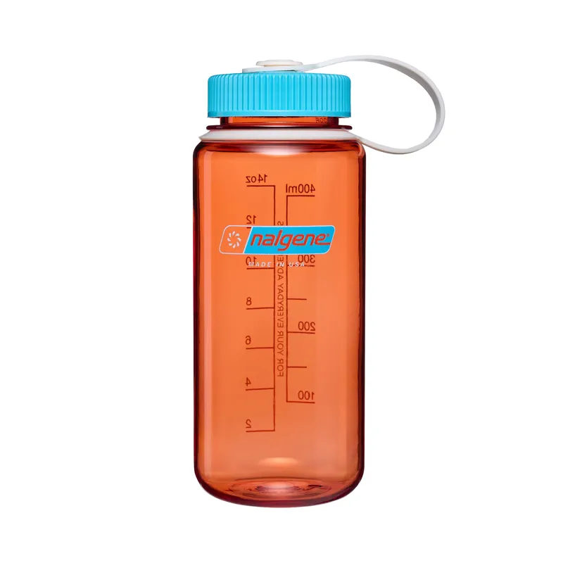 Nalgene Wide Mouth Tritan Renew Bottle 500ml Flame/Blue Atoll