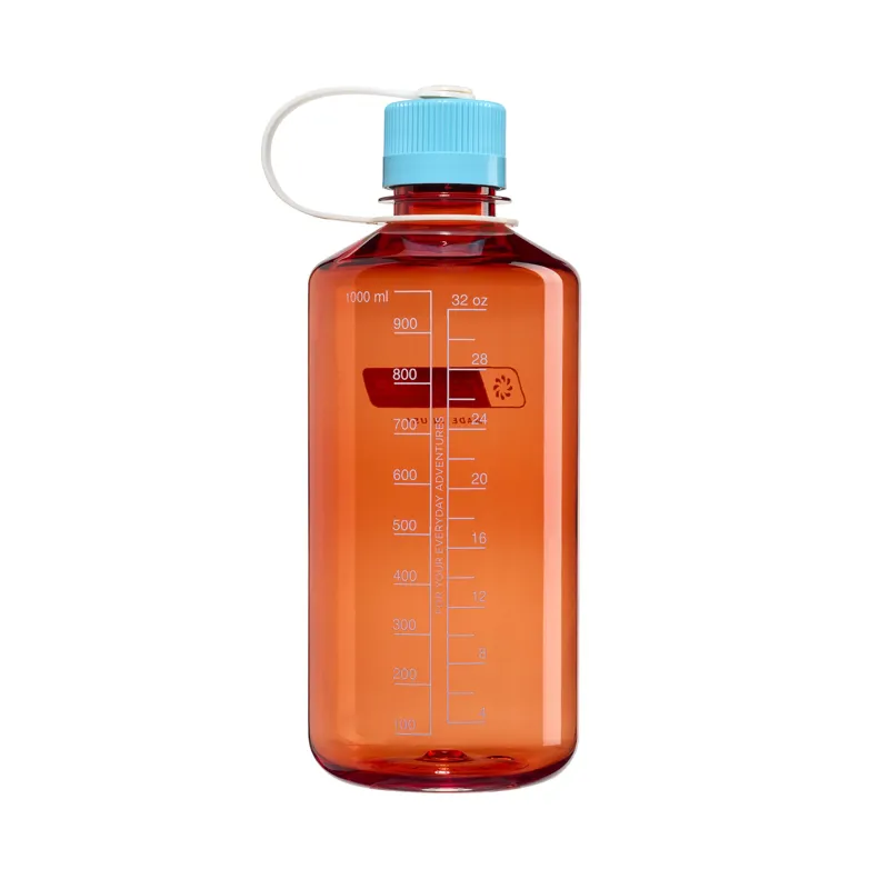 Nalgene Narrow Mouth 1L Tritan Renew Flame/Blue Atoll-1