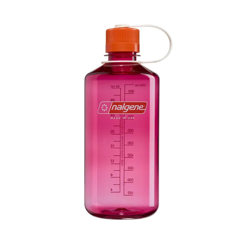 Nalgene Narrow Mouth 1L Tritan Renew Fuschia Purple/Flame