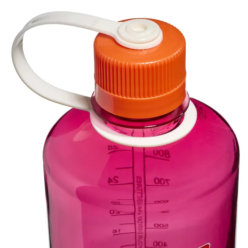 Nalgene Narrow Mouth 1L Tritan Renew Fuschia Purple/Flame-2