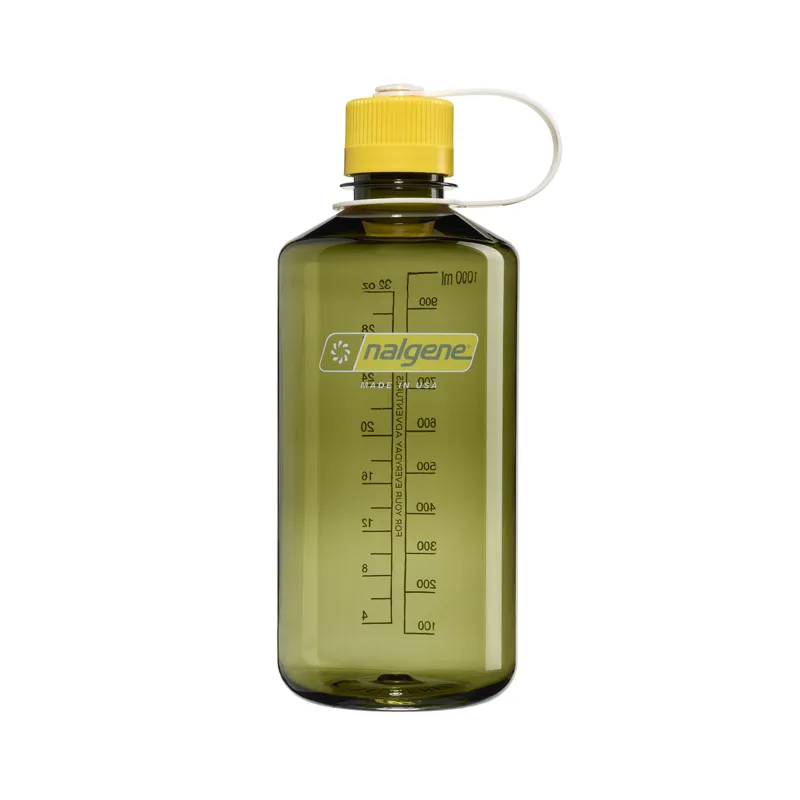 Nalgene Narrow Mouth 1L Tritan Renew Oil Green/Freesia