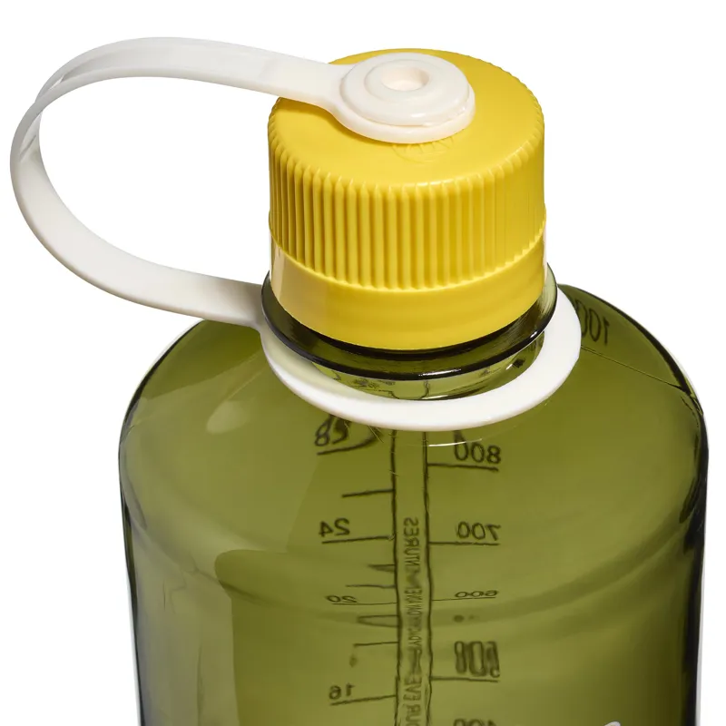 Nalgene Narrow Mouth 1L Tritan Renew Oil Green/Freesia-2