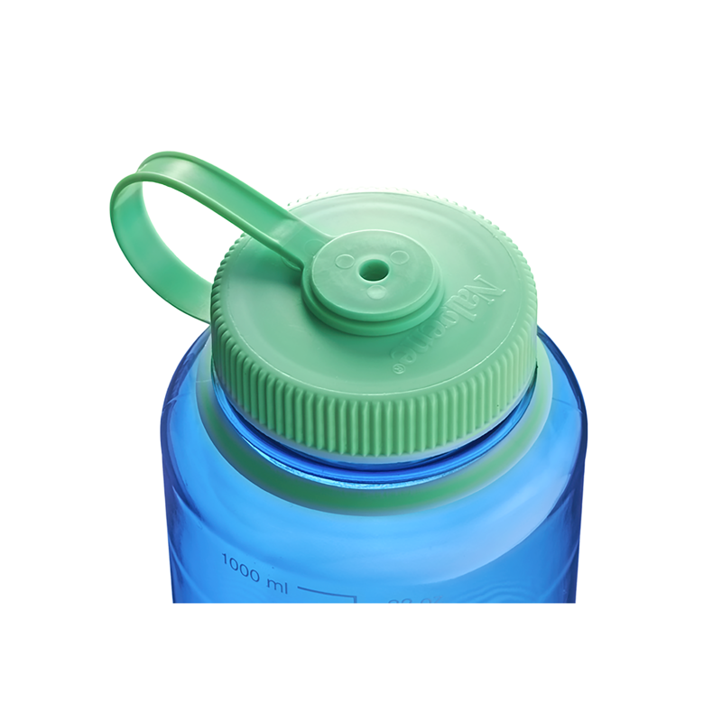 Nalgene Wide Mouth Tritan Renew 1 Litre Bottle Cornflower-2