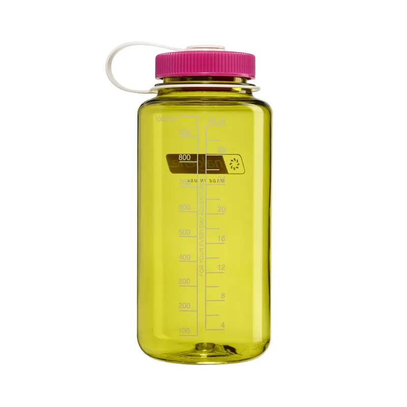 Nalgene Wide Mouth Tritan Renew 1 Litre Bottle Endive/Fuchsia Purple-1