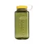 Nalgene Wide Mouth Tritan Renew 1 Litre Bottle Oil Green/Freesia