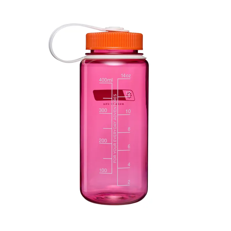 Nalgene Wide Mouth Tritan Renew Bottle 500ml Fuschia Purple/Flame-1