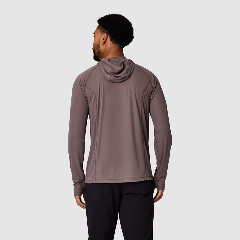 Outdoor Research Men's Echo Hoodie Gravel-2