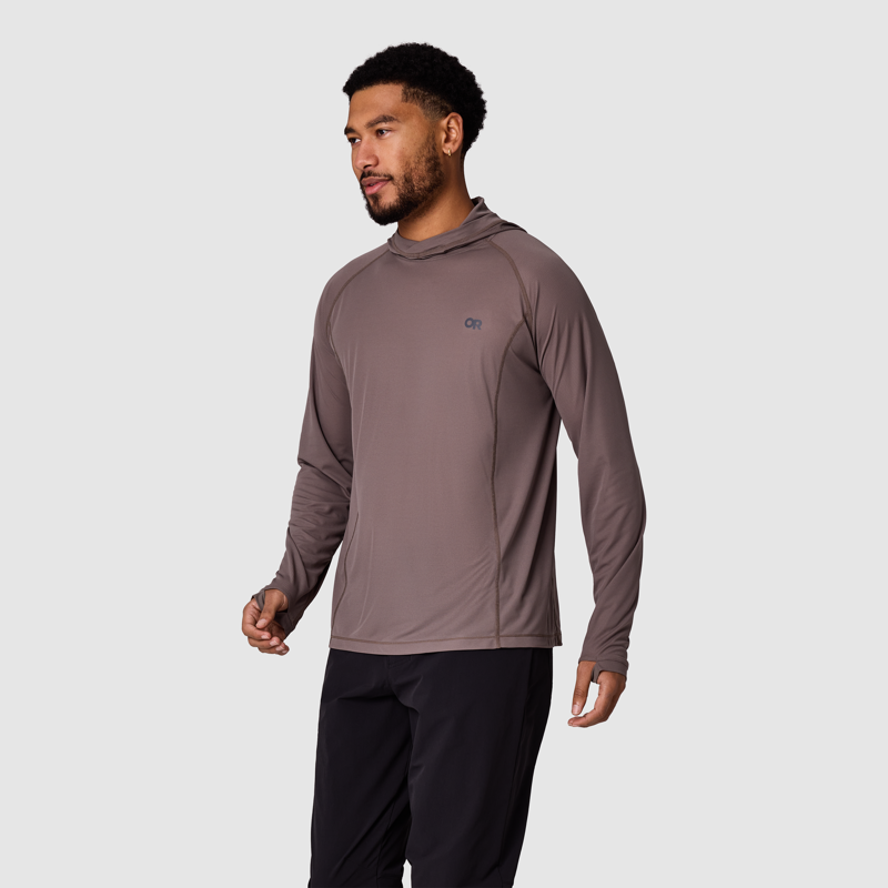 Outdoor Research Men's Echo Hoodie Gravel-3