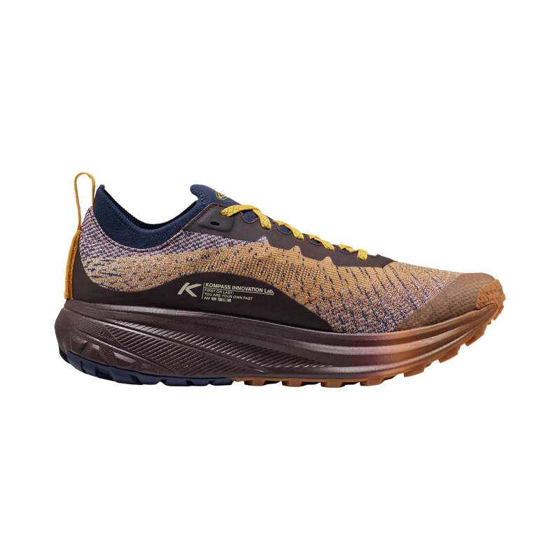 Keen Men's Seek Trail Running Shoes Chipmunk / Symphonic Sunset-8