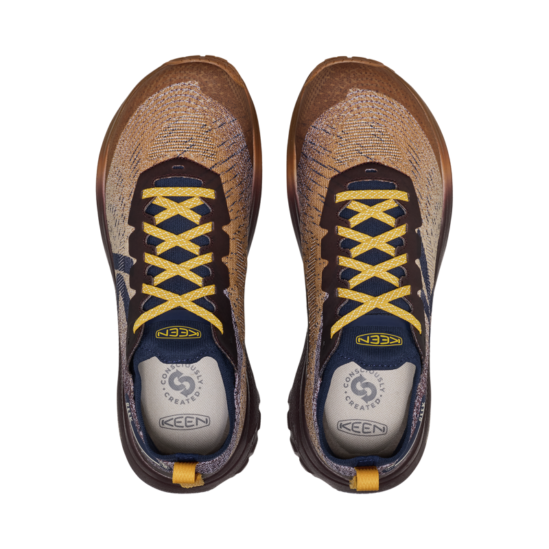 Keen Men's Seek Trail Running Shoes Chipmunk / Symphonic Sunset-2