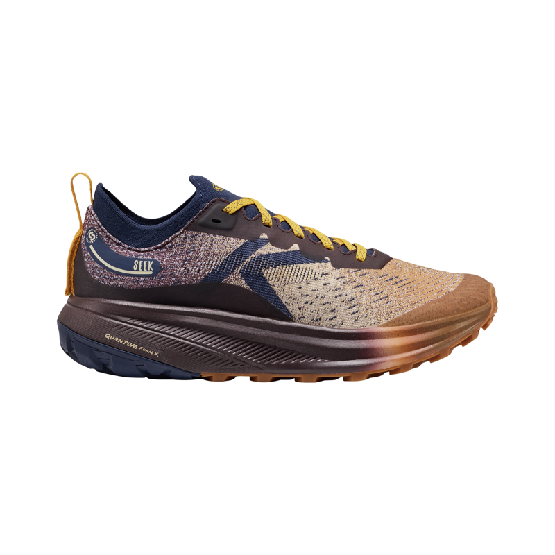 Keen Men's Seek Trail Running Shoes Chipmunk / Symphonic Sunset-5