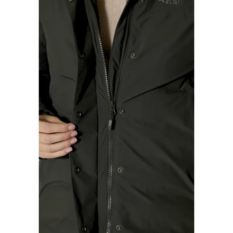 Rab Women's Valiance Parka Dark Army-7