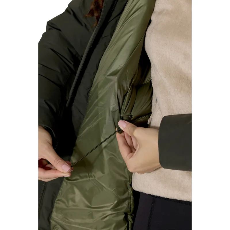 Rab Women's Valiance Parka Dark Army-11