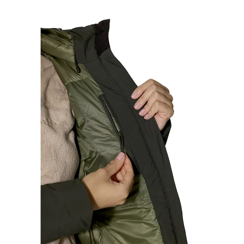 Rab Women's Valiance Parka Dark Army-8