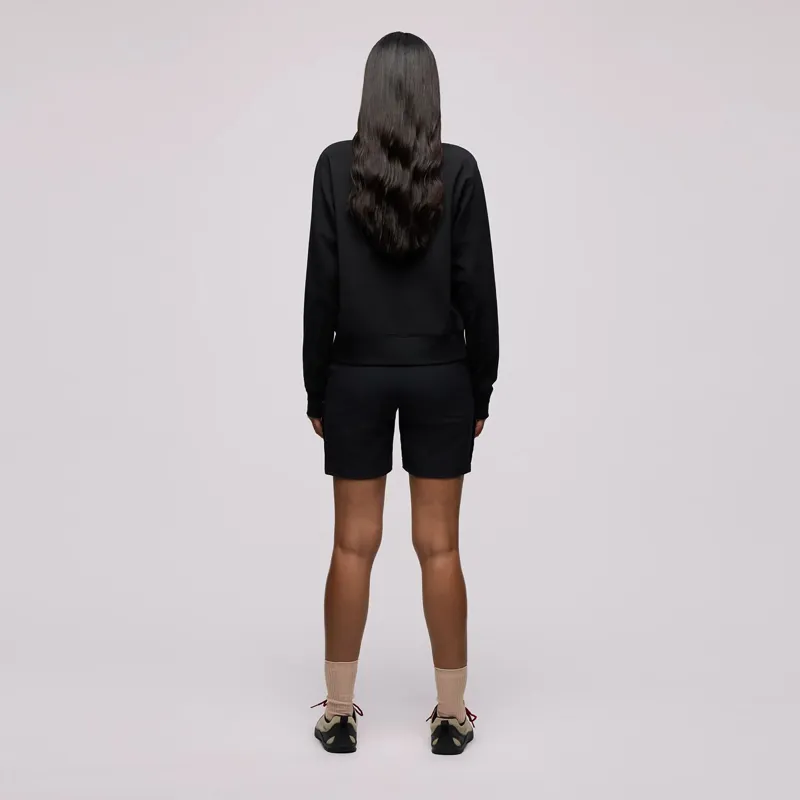 Fjallraven Women's Keb Fleece Crew Neck Black-2