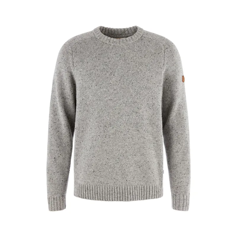 Fjallraven Men's Ovik Neps Knit Sweater Grey