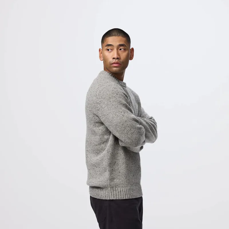Fjallraven Men's Ovik Neps Knit Sweater Grey-3