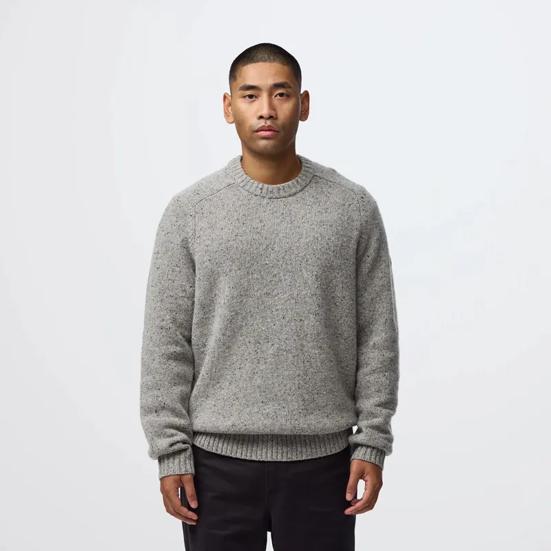 Fjallraven Men's Ovik Neps Knit Sweater Grey-2
