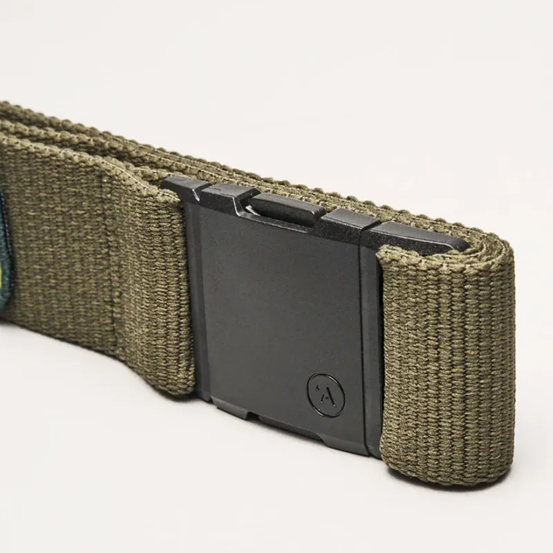 Arcade Belts Earthling A2 Stretch Belt Ivy Green-2