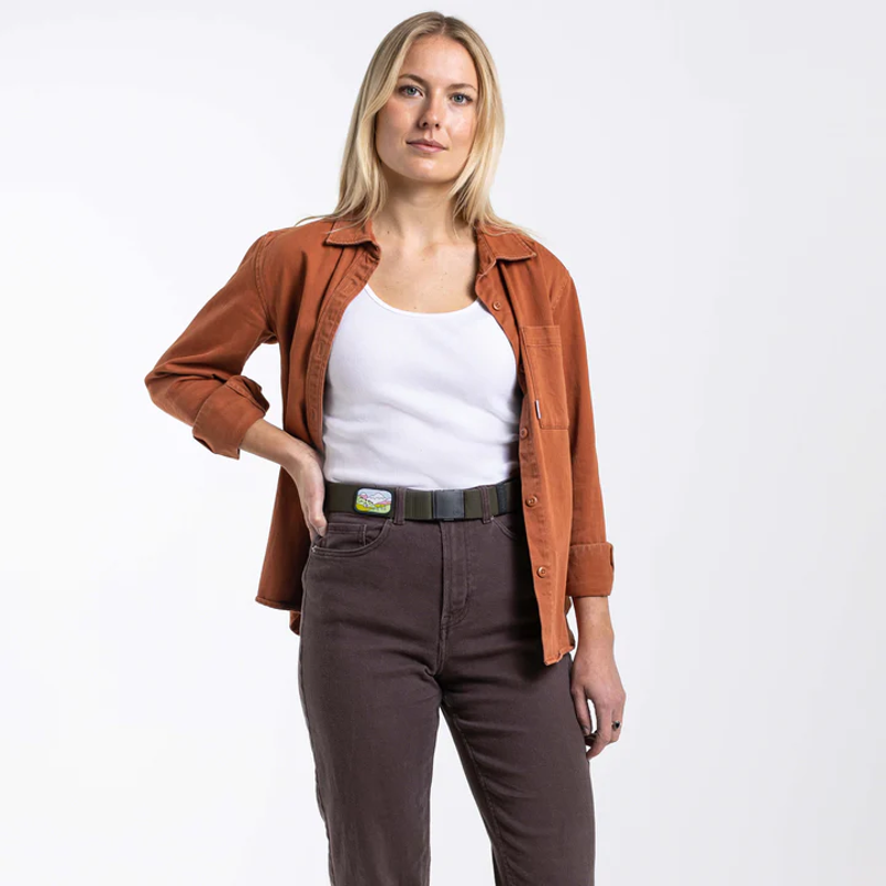 Arcade Belts Earthling A2 Stretch Belt Ivy Green-3