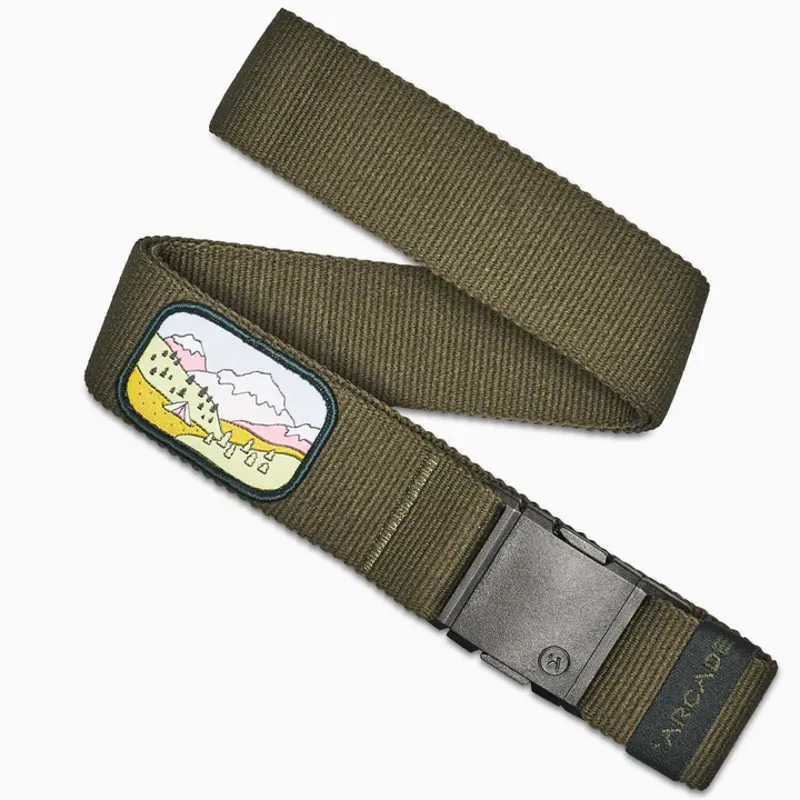 Arcade Belts Earthling A2 Stretch Belt Ivy Green