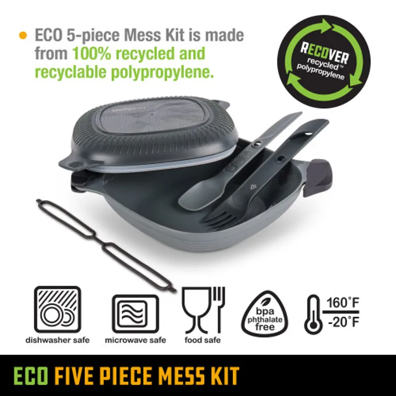 UCO ECO 5 Piece Mess Kit Grey-1