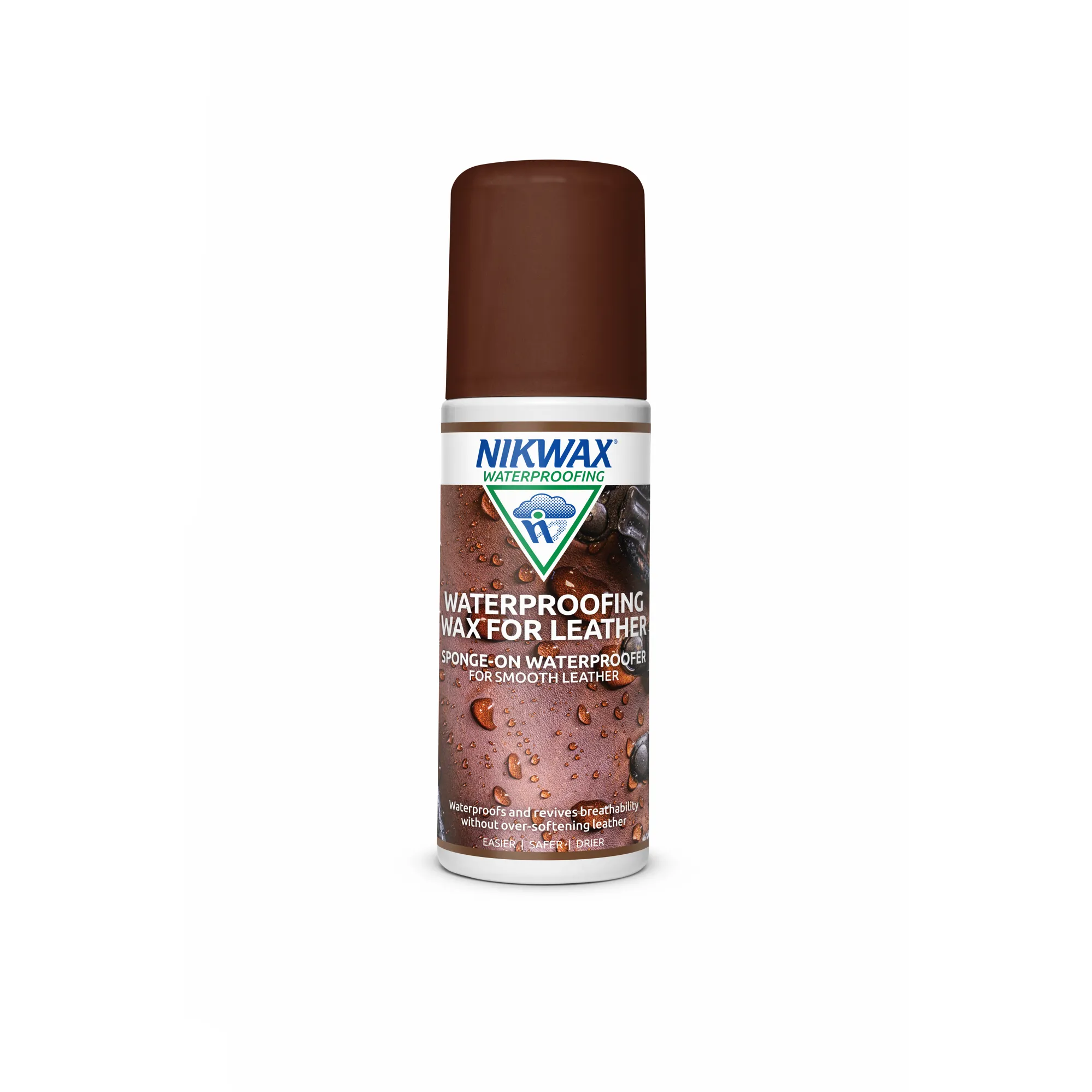 Nikwax Waterproofing Liquid Wax for Leather Brown 125ml
