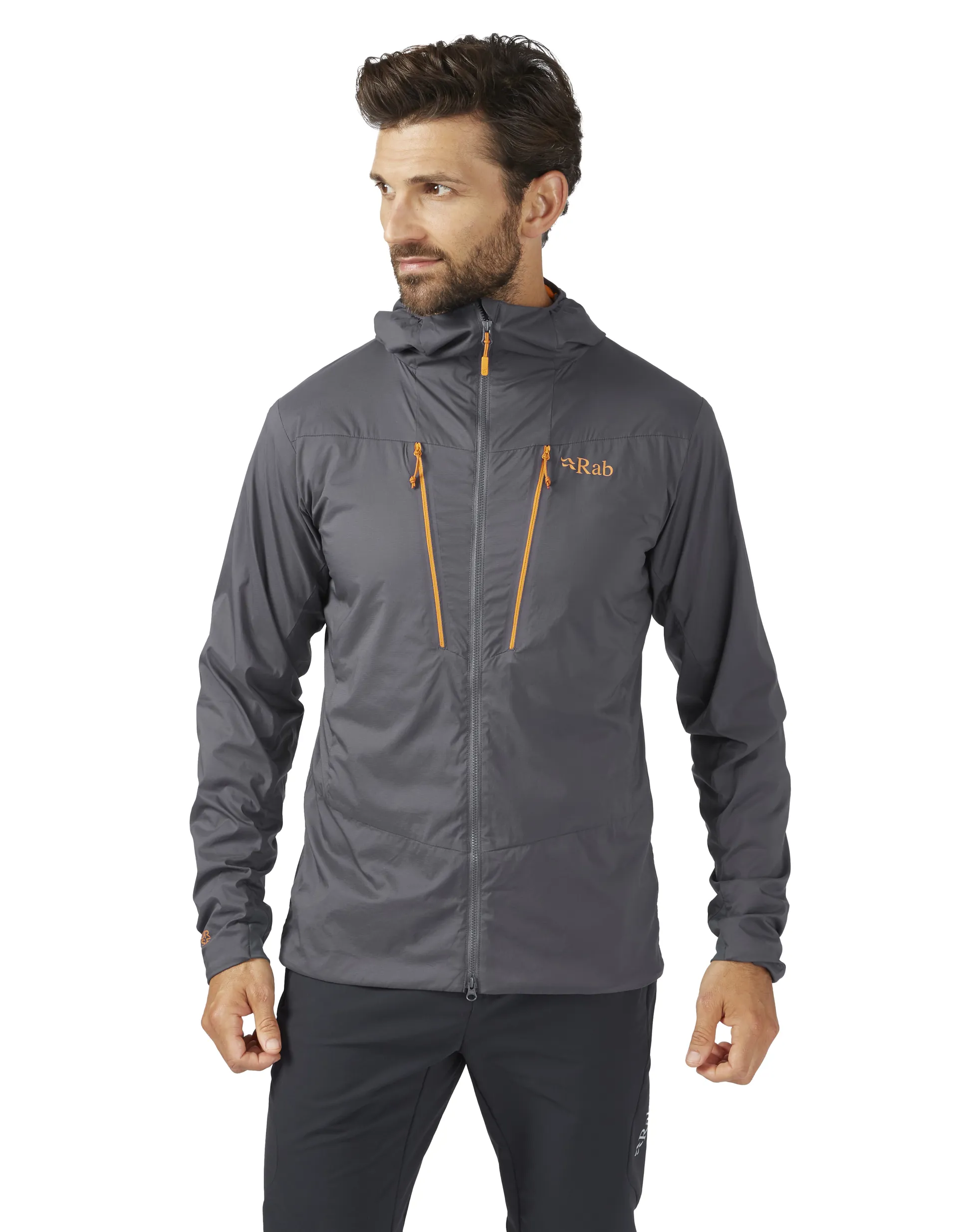 Rab Rv Jacket Rab Mens VR Alpine Light Jacket Graphene