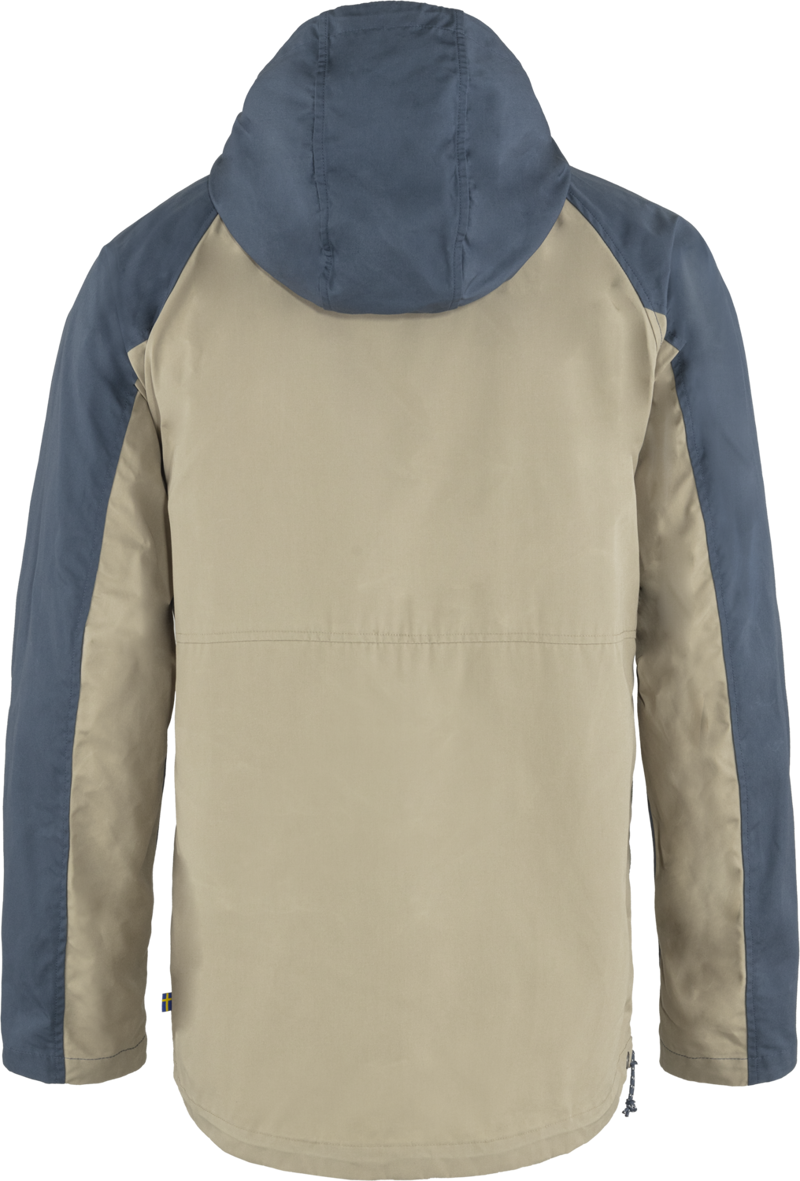 Fjallraven Mens Vardag Anorak Uncle Blue/Sand Stone-1