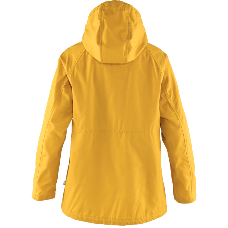 Fjallraven Womens Vardag Anorak Mustard Yellow-1
