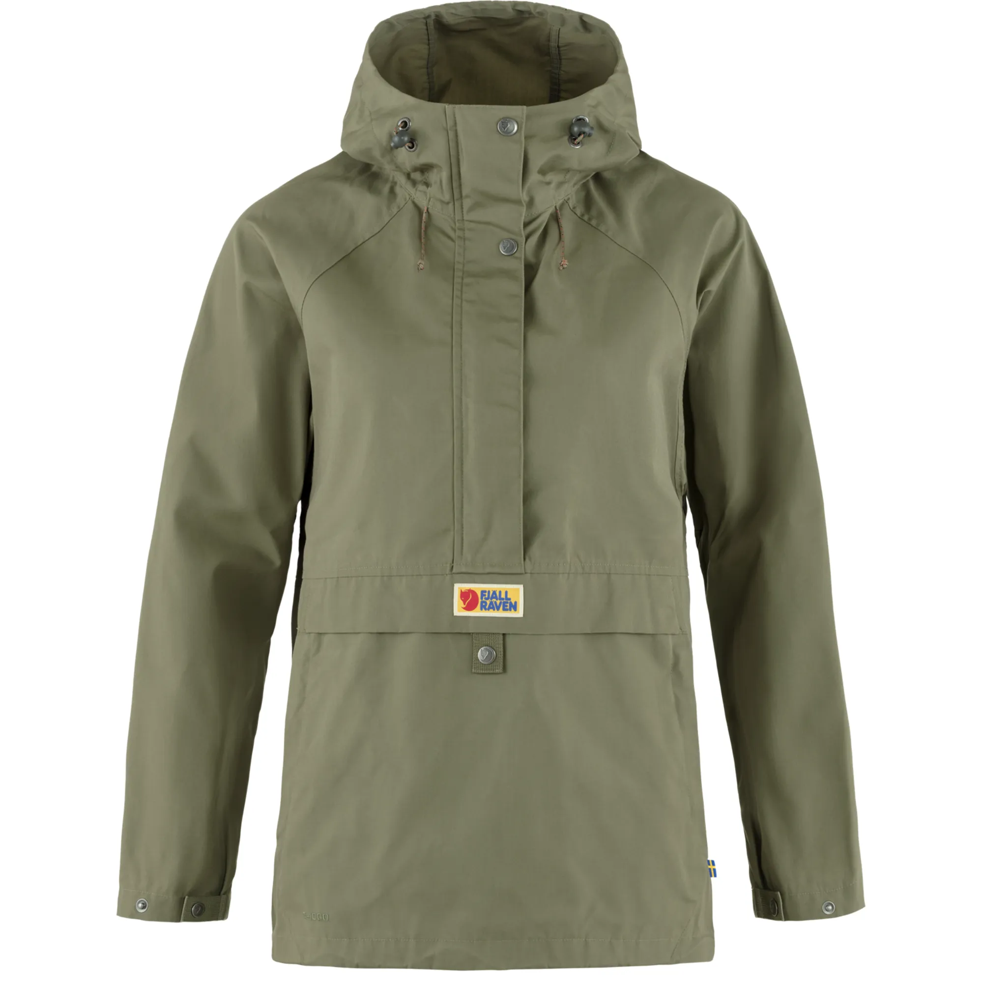Fjallraven Womens Vardag Anorak Green