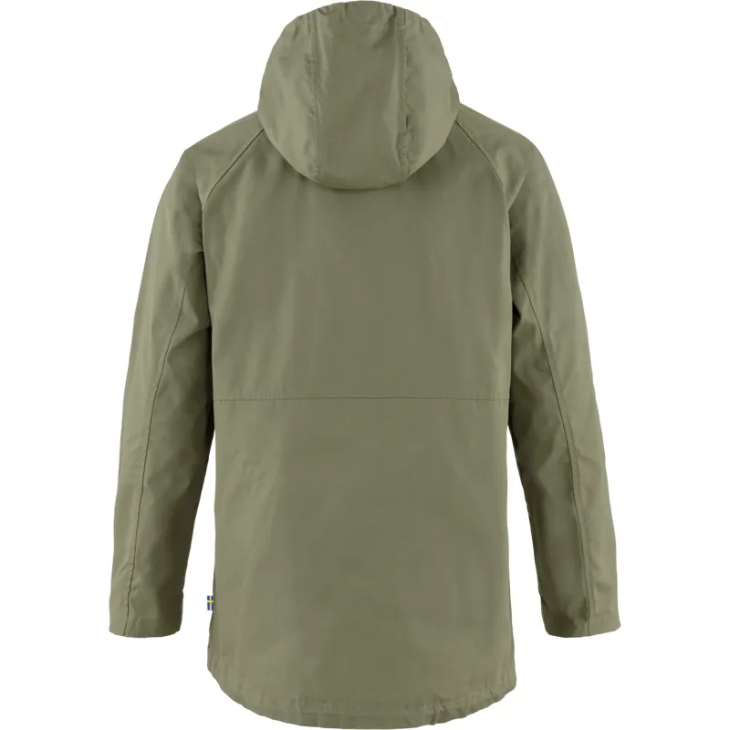 Fjallraven Womens Vardag Anorak Green-1