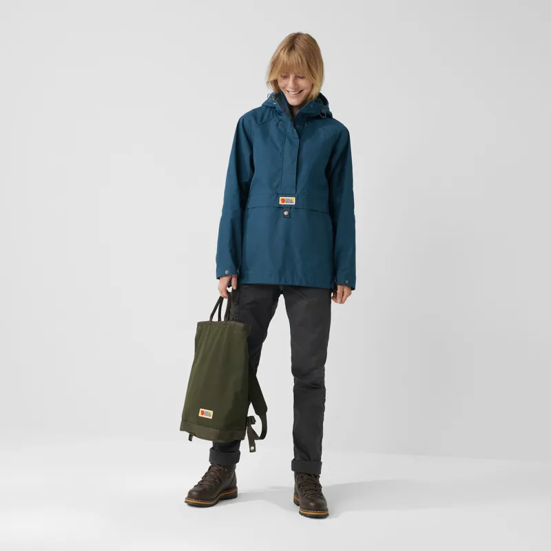 Fjallraven Womens Vardag Anorak Dark Grey-2