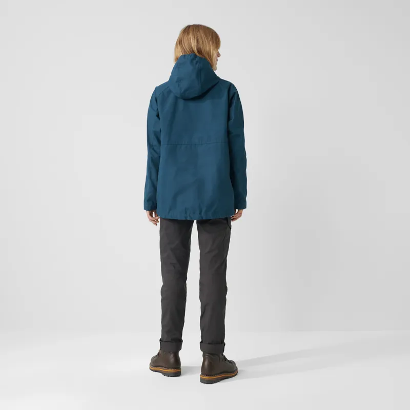 Fjallraven Womens Vardag Anorak Green-3