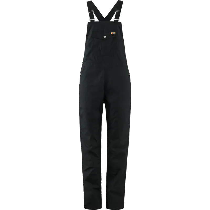 Fjallraven Womens Vardag Dungarees Black