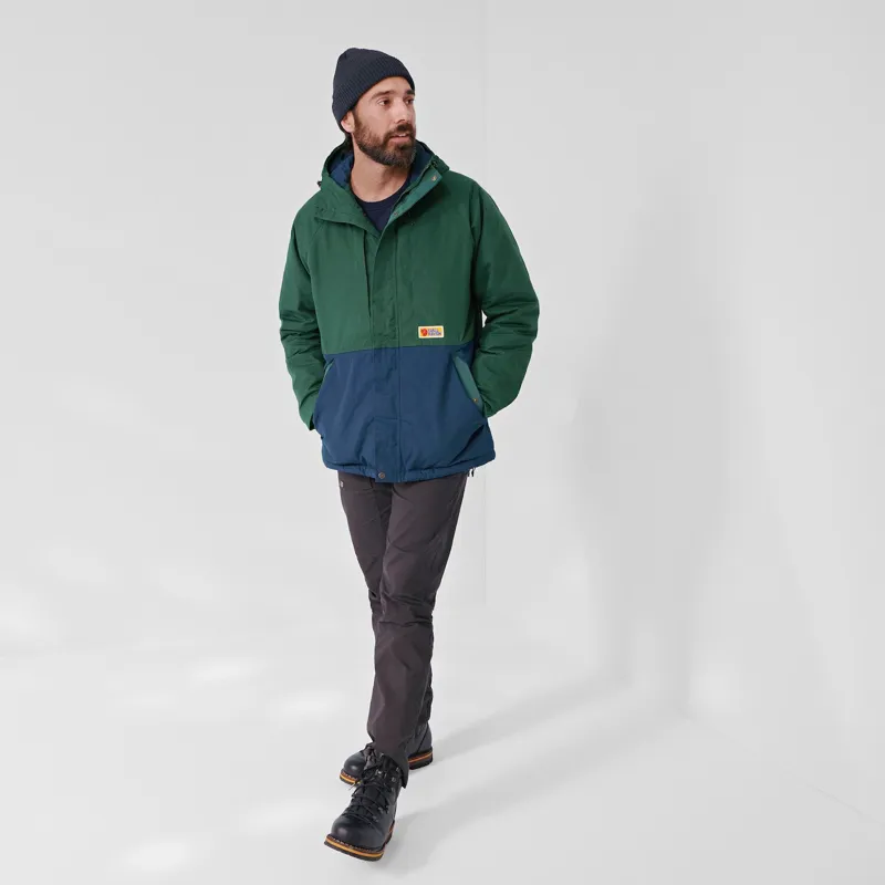 Fjallraven Mens Vardag Lite Padded Jacket Arctic Green/Storm-2