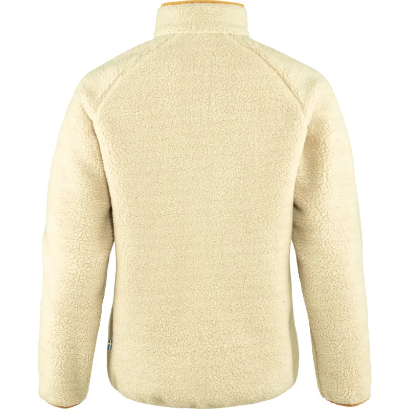 Fjallraven Womens Vardag Pile Fleece Chalk-1