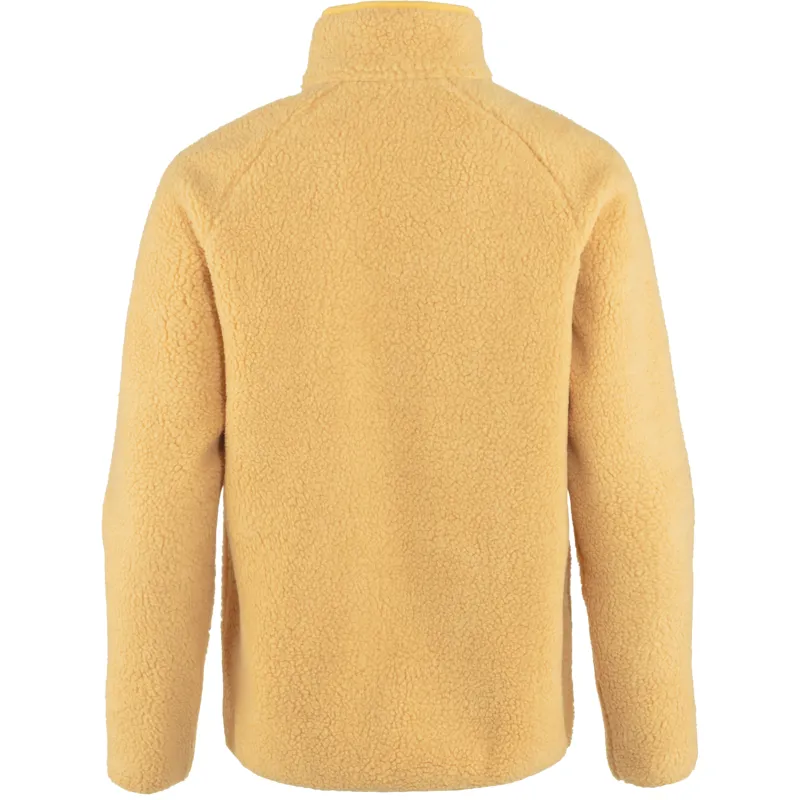 Fjallraven Womens Vardag Pile Fleece Mais Yellow-1