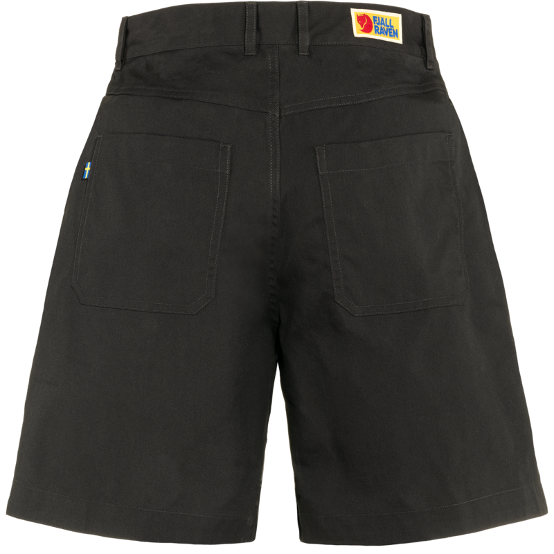 Fjallraven Womens Vardag Shorts Dark Grey-1