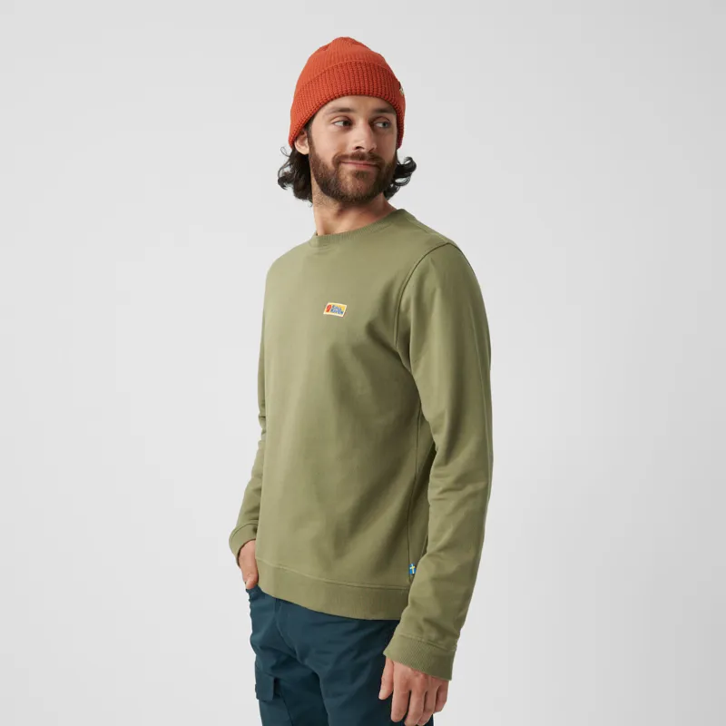 Fjallraven Mens Vardag Sweatshirt Arctic Green-4