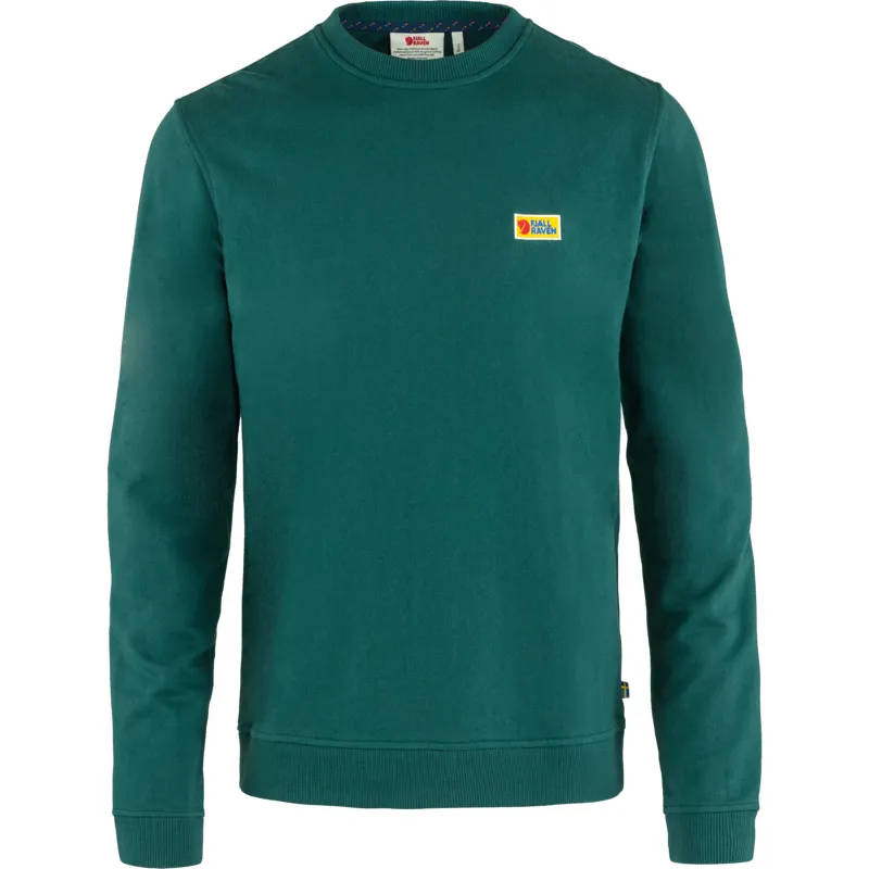 Fjallraven Mens Vardag Sweatshirt Arctic Green